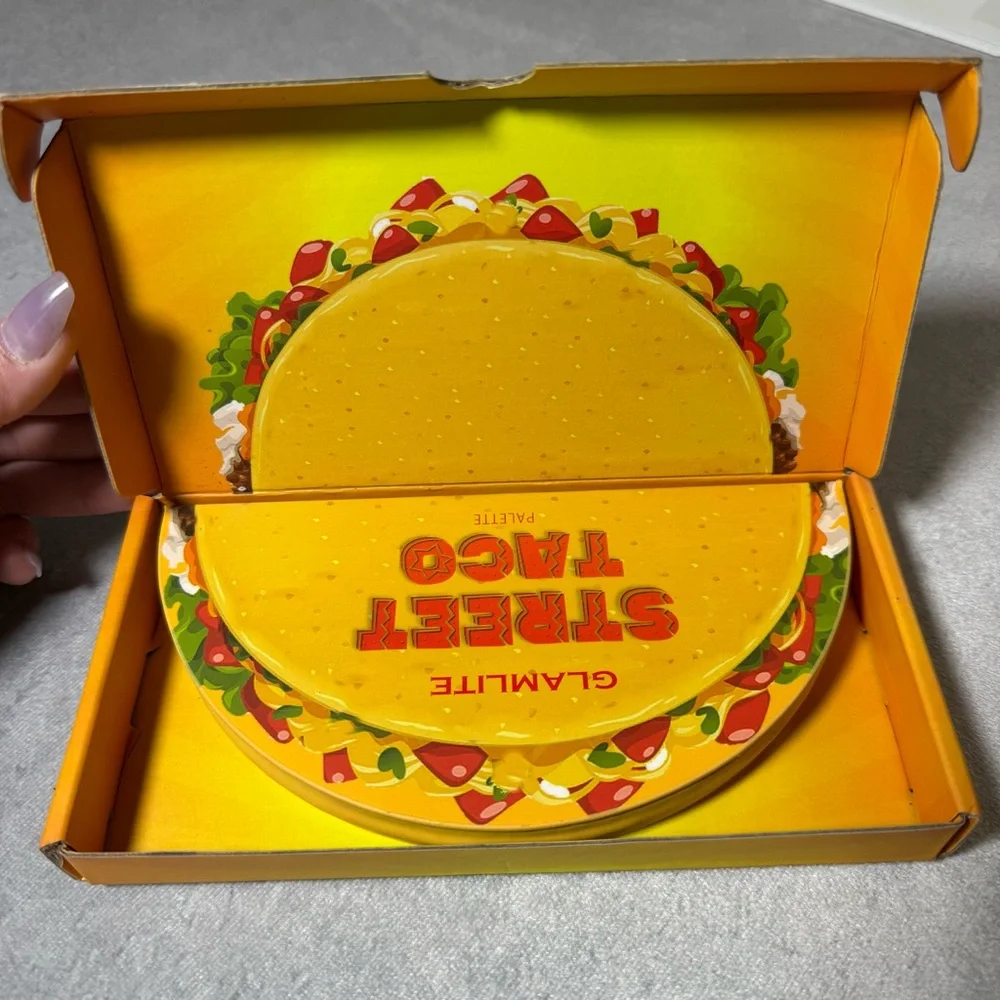 NEW Glamlite Street Taco Eyeshadow Palette